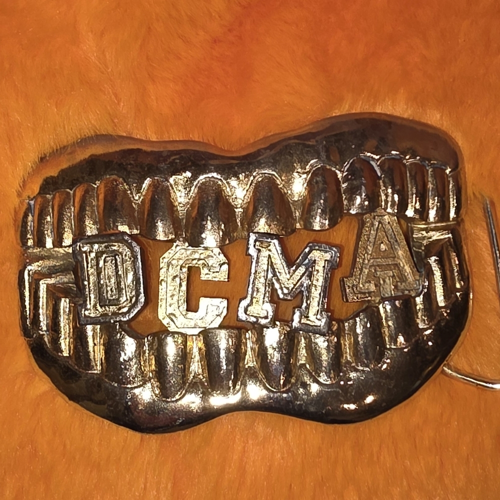 DCMA Collective Gold Color Grill Belt Buckle